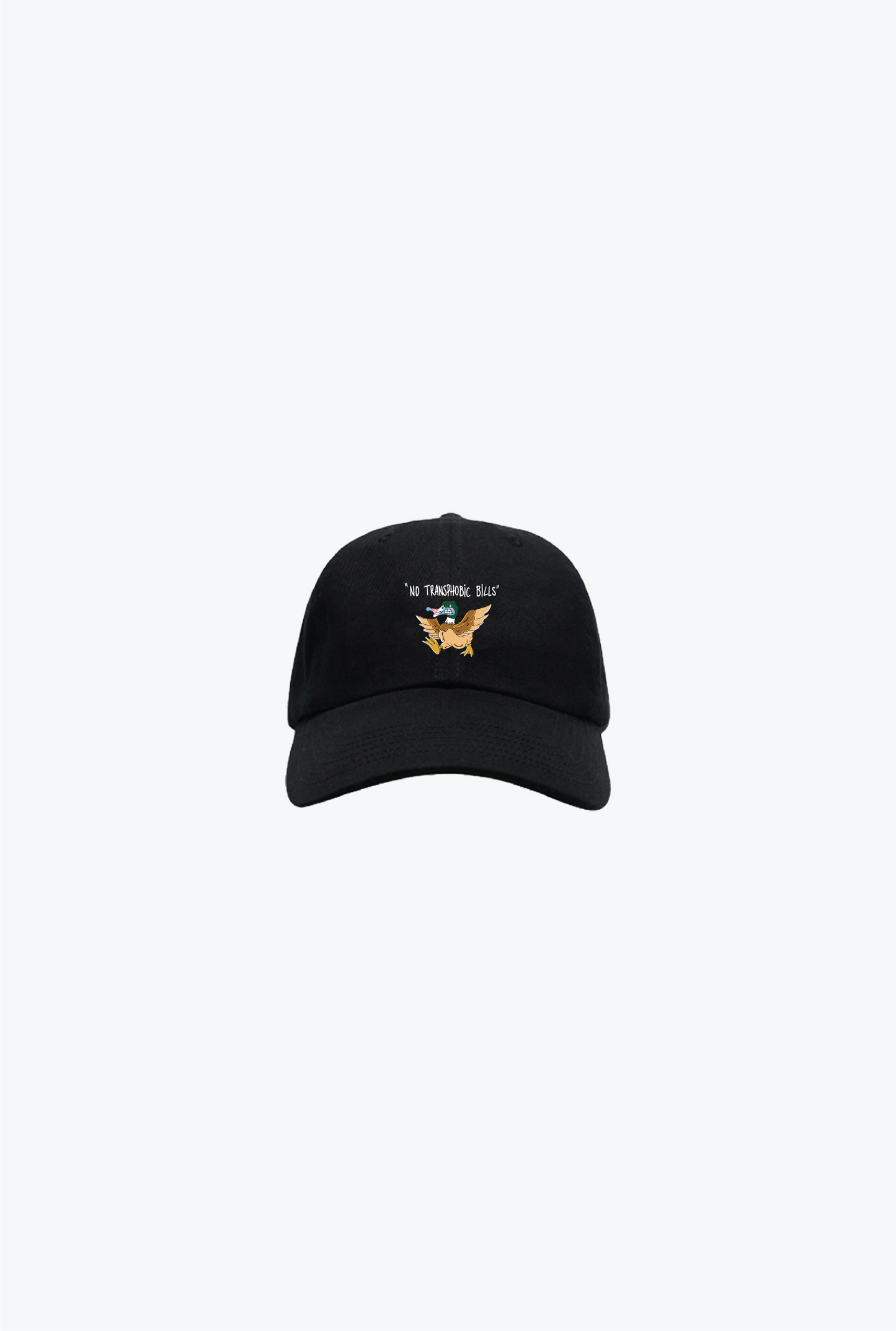 "Stop Transphobic Bills" Dad Cap - Black